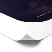 Tower Bridge Vintag Poster (Ecke)