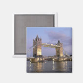 Tower Bridge von London Magnet (Vorderseite/Rückseite)