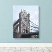 Tower Bridge Wrapped Canvas Leinwanddruck (Insitu (Holzboden))