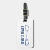 Tower Climbing Quickziehung Gepäckanhänger (Vorderseite vertikal)