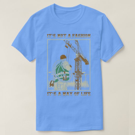 Tower Crane Operator T-Shirt (Design vorne)