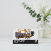 Tower Crane Visitenkarte (Stehend Vorderseite)