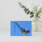 Tower Crane Visitenkarte (Stehend Vorderseite)