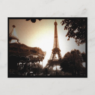 Tower Eiffel 2 Postkarte