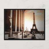 Tower Eiffel Postkarte (Vorderseite)