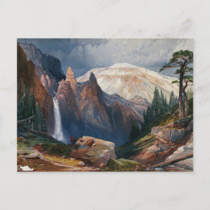 Tower Falls und Sulpher Mountain, Yellowstone Postkarte