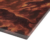 Tower Fire Cutting Board Schneidebrett (Ecke)