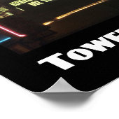 Tower, Fresno Poster (Ecke)
