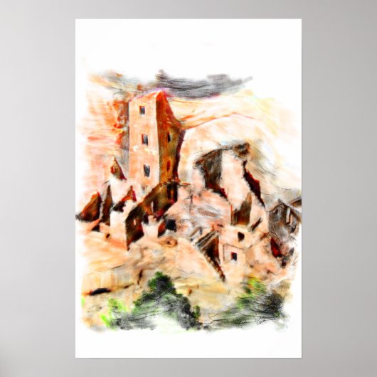 Tower House Poster (Vorne)