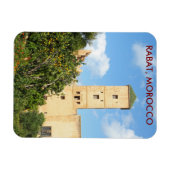 Tower in Rabat, Marokko Magnet (Horizontal)