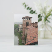 Tower in Verona, Italien Postkarte (Stehend Vorderseite)