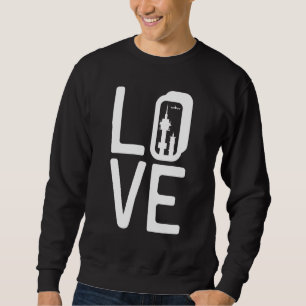 Tower Liebe Air Traffic Kontrolle Controller Aviat Sweatshirt