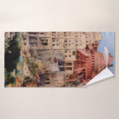 Tower of Babel, Pieter Bruegel the Elder, 1563 Badehandtuch (Badehandtuch)