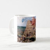 Tower of Babel, Pieter Bruegel the Elder, 1563 Kaffeetasse (Vorderseite Links)