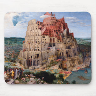 Tower of Babel, Pieter Bruegel the Elder, 1563 Mousepad