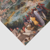 Tower of Babel, Pieter Bruegel the Elder, 1563 Seidenpapier (Ausschnitt)