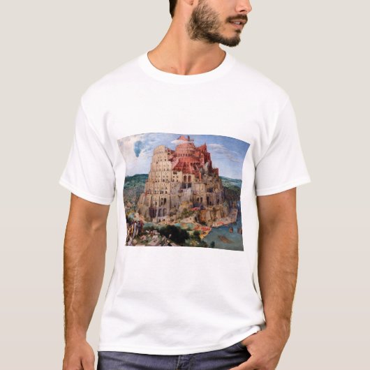 Tower of Babel, Pieter Bruegel the Elder, 1563 T-Shirt (Vorderseite)