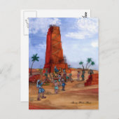Tower of Babel Postcard Postkarte (Vorne/Hinten)