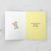 Tower of Colored Oaster Eggs Grußkarte Karte (Innenseite)