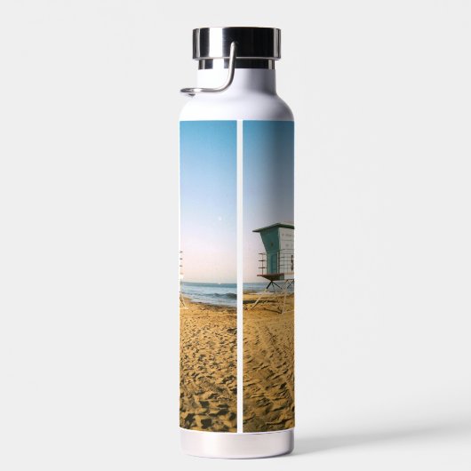 Tower of Lifeguard am Strand von Santa Cruz Trinkflasche (Rechts)