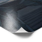 Tower of Lifeguard at Sunset - Venice Beach, CA Fotodruck (Ecke)