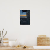 Tower of Lifeguard at Sunset - Venice Beach, CA Poster (Küche)