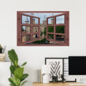 Tower of London 6 Pane Open Window Poster (Heimbüro)
