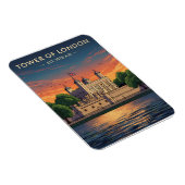 Tower of London at sunset Magnet (Rechte Seite)