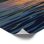 Tower of London at sunset Poster (Ecke)