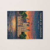 Tower of London at sunset Puzzle (Horizontal)