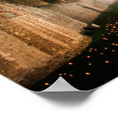 Tower of London Beyond the Deepening Shadow Poster (Ecke)