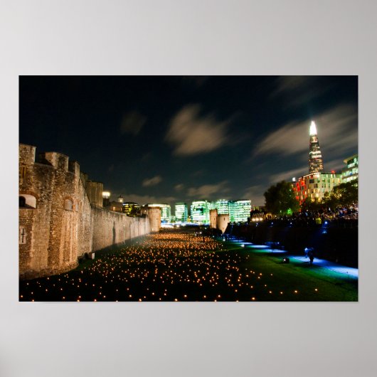 Tower of London Beyond the Deepening Shadow Poster (Vorne)