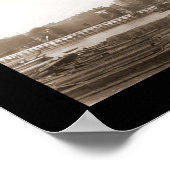 Tower of London Bridge Foto 1909 Poster (Ecke)