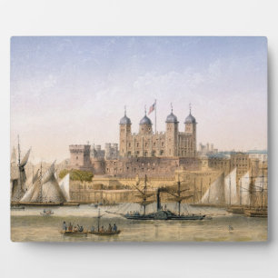 Tower of London, c.1862 (color litho) Fotoplatte