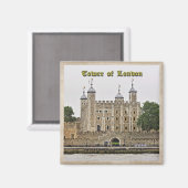 Tower of London Magnet (Vorderseite/Rückseite)