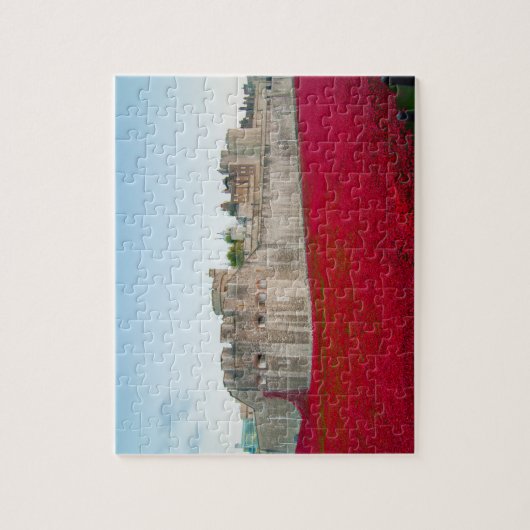 Tower of London November Poppies Puzzle (Vertikal)