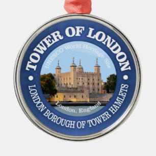 Tower of London Ornament Aus Metall