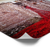 Tower of London Poppies Red Poppy Poster (Ecke)