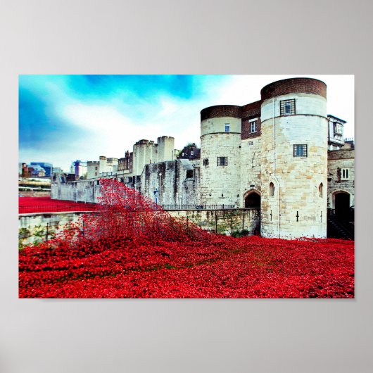 Tower Of London Poppies Red Poppy Poster (Vorne)