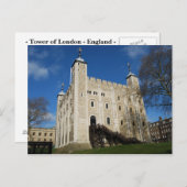 Tower of London Postcard Postkarte (Vorne/Hinten)