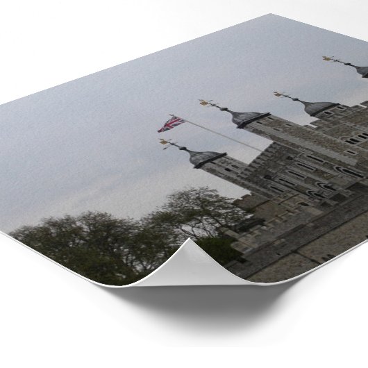 Tower of London Poster (Ecke)