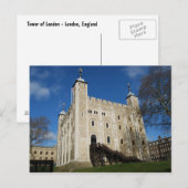 Tower of London Postkarte (Vorne/Hinten)