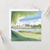 Tower of London | UK Wasserfarbenlandschaft Karte (Vorderseite/Rückseite Beispiel)