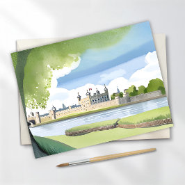 Tower of London | UK Wasserfarbenlandschaft Postkarte