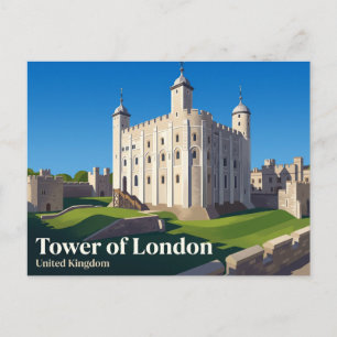 Tower of London Vereinigtes Königreich Postkarte