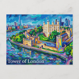 Tower of London Vereinigtes Königreich Postkarte