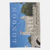 Tower of London view Teetuch Geschirrtuch (Vertikal)