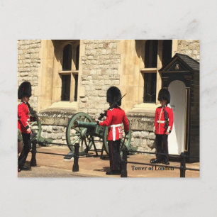 Tower of London Wachen Postkarte