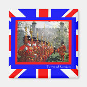 Tower of London Yeomen Warders (Beefeater Guards) Magnet (Vorne)