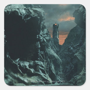 Tower of Orthanc Quadratischer Aufkleber